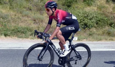 El colombiano Egan Bernal.