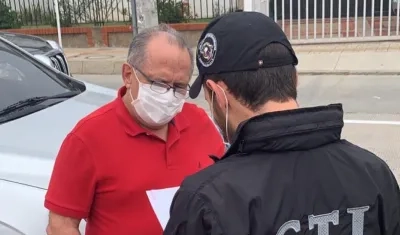 Jaime Pineda Gutiérrez, capturado.