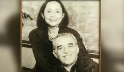 Mercedes Barcha y Gabriel García Márquez.