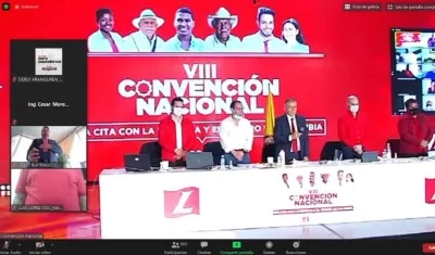 Instalación de la Convención Liberal.