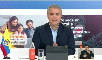 Iván Duque, presidente.
