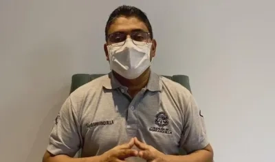 Humberto Mendoza, Secretario de Salud de Barranquilla.