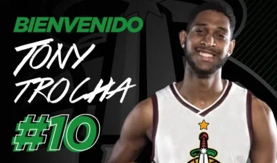 El cartagenero Tonny Trocha Morelos.