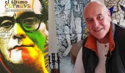 Jorge Cao, actor protagonista de El Último Carnaval, película de Ernesto McCausland.