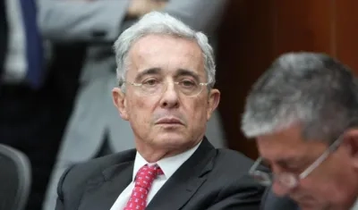 Álvaro Uribe, expresidente.