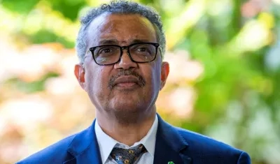 Director general de la OMS, Tedros Adhanom Ghebreyesus.