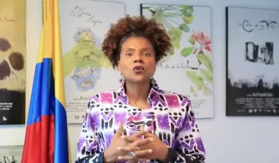 Mabel Torres, ministra de Ciencias.