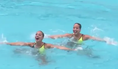 Estefanía Álvarez y Mónica Arango.