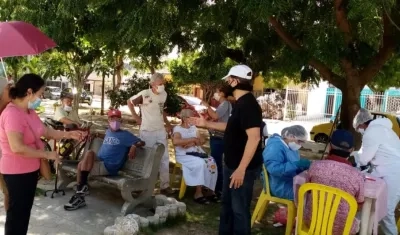 Jornada de prueba Covid-19 en el Parque Calancala.