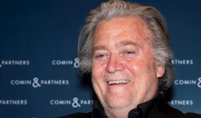 Steve Bannon, el polémico exasesor de Donald Trump.