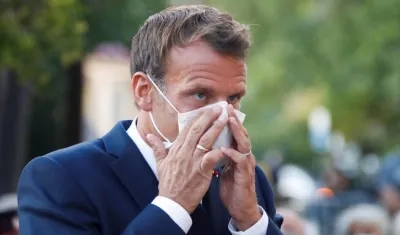 El presidente francés, Emmanuel Macron.