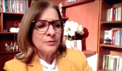Margarita Cabello, ternada por el Presidente de la República.