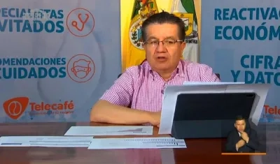 Ministro de Salud, Fernando Ruíz.