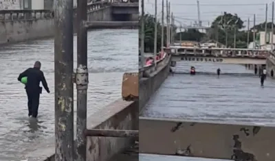 En persecución, policía perdió su arma de dotación