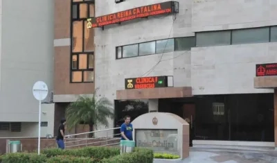 Sede de la Clínica Reina Catalina en Barranquilla.