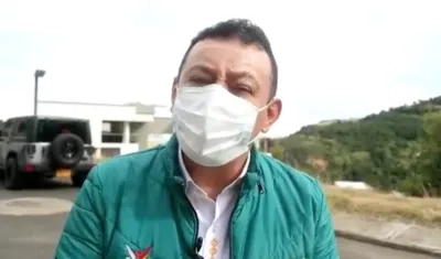 John Rojas, gobernador de Nariño.