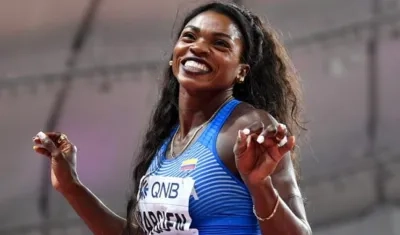 Caterine Ibargüen, de regreso en la Liga de Diamante.