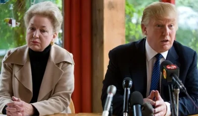 Maryanne y Donald Trump.