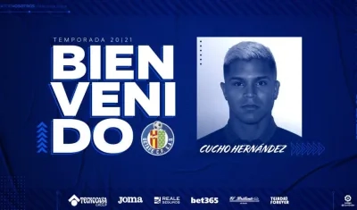 Así presentaron al 'Cucho' Hernández.