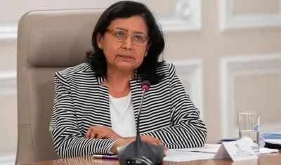 Gina Tambini, representante de OPS y OMS.