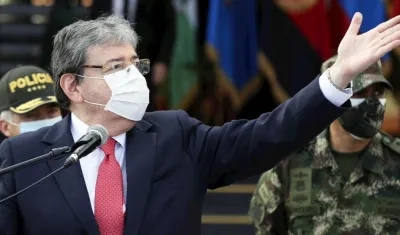 Carlos Holmes Trujillo, ministro de Defensa.