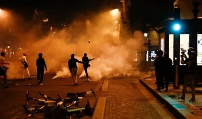Vandalismo por la derrota ante el Bayern.