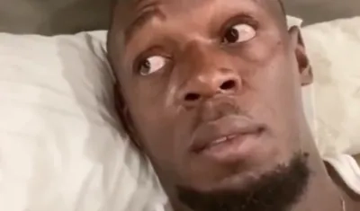 Usain Bolt pidió a todos que se cuiden.