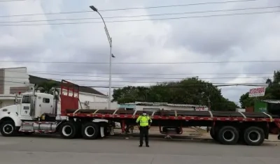 Tractomula recuperada. 