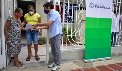 El Alcalde de Barranquilla, Jaime Pumarejo.