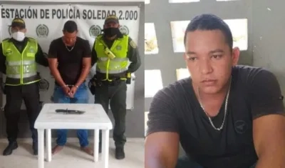 Franklin Rafael Buzón Jiménez cuando fue capturado.