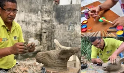 Imágenes de un taller virtual.