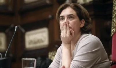 La alcaldesa de Barcelona, Ada Colau.