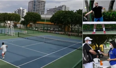 Parque de Raquetas está listo con los protocolos.