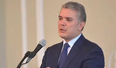 Iván Duque, presidente.