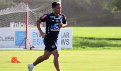 El delantero de Junior, Téofilo Gutiérrez.