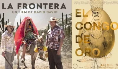 Imágenes de 'La Frontera' y 'El Congo de Oro'.