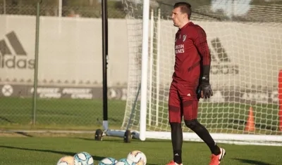 El portero Franco Armani.