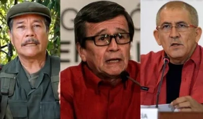  Nicolás Rodríguez Bautista, Israel Ramírez Pineda y Eliécer Erlinto Chamorro Acosta.