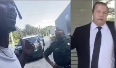 El exjugador de la NFL Brandon Marshall se quejó de los guardias.