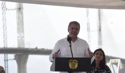 Iván Duque en Barranquilla.