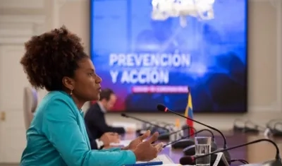 Mabel Torres, ministra de Ciencias.