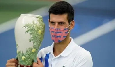 El serbio Novak Djokovic.