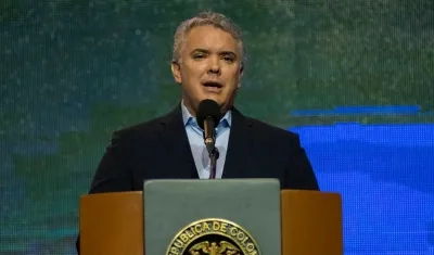 Iván Duque, presidente.