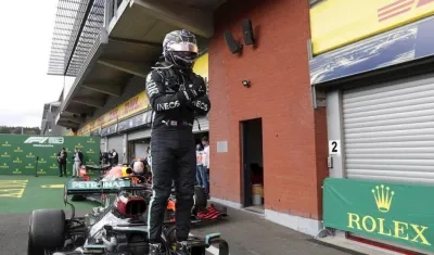 El inglés Lewis Hamilton (Mercedes), líder de la Fórmula Uno.