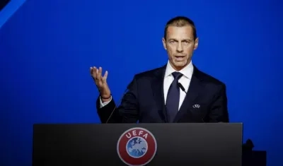 Aleksander Ceferin, presidente de la UEFA.