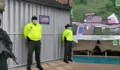 La estructura criminal adquirió bienes en diferentes regiones de Colombia.