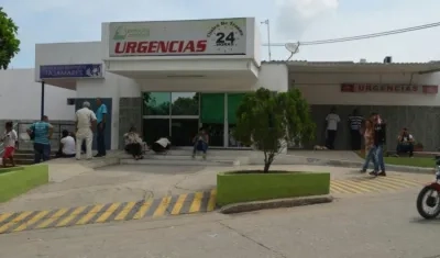 Renso David Conde Urbina falleció en la clínica Campbell de Barranquilla.