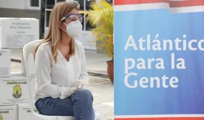 Elsa Noguera, gobernadora del Atlántico.