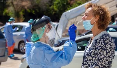 La localidad riojana de Alfaro sigue realizando durante este lunes las pruebas de PCR.