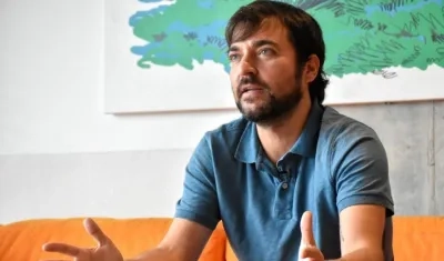 El Alcalde de Barranquilla, Jaime Pumarejo.